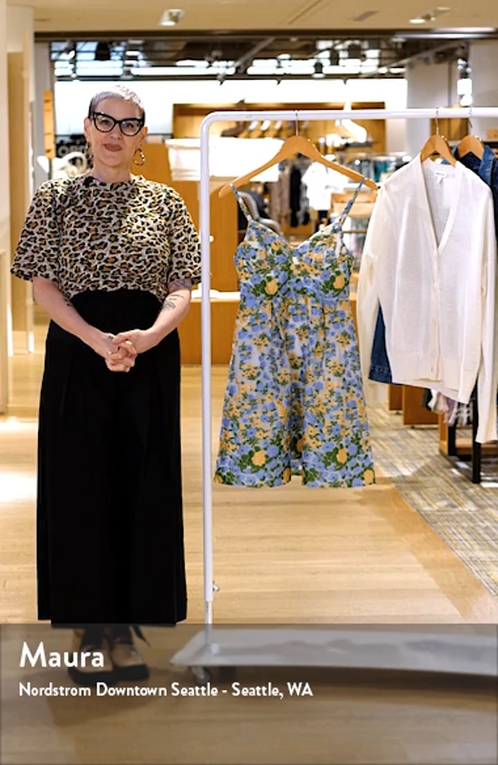 Sister Jane Marigold Jacquard Minidress | Nordstrom