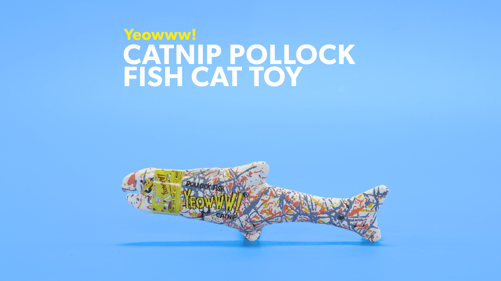 yeowww catnip pollock fish