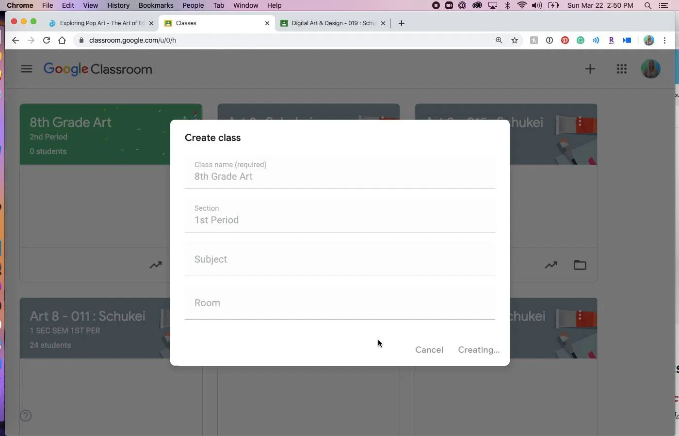 Sharing Lessons via LMS - Google Classroom : Learning Explorer