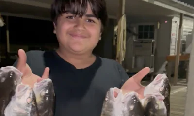 I love putting kids on the fish 