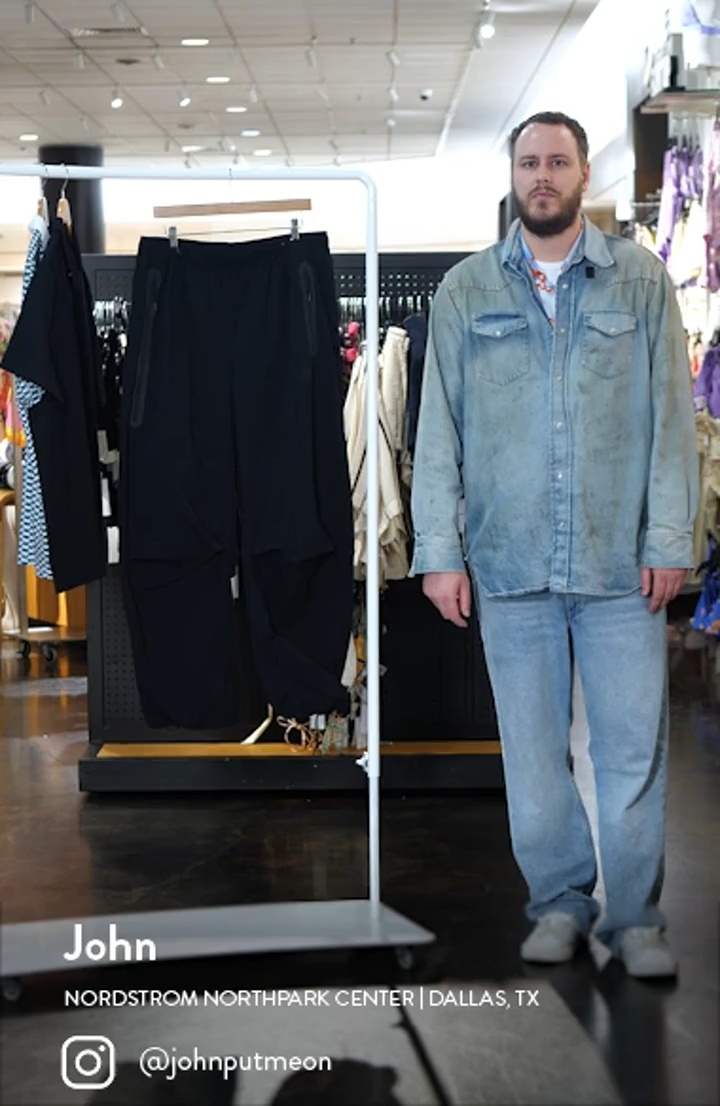 Nike Dri-FIT Tech Wide Leg Woven Pants | Nordstrom