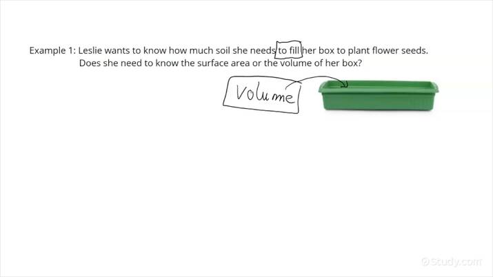 How to Distinguish Between Surface Area and Volume | Geometry | Study.com