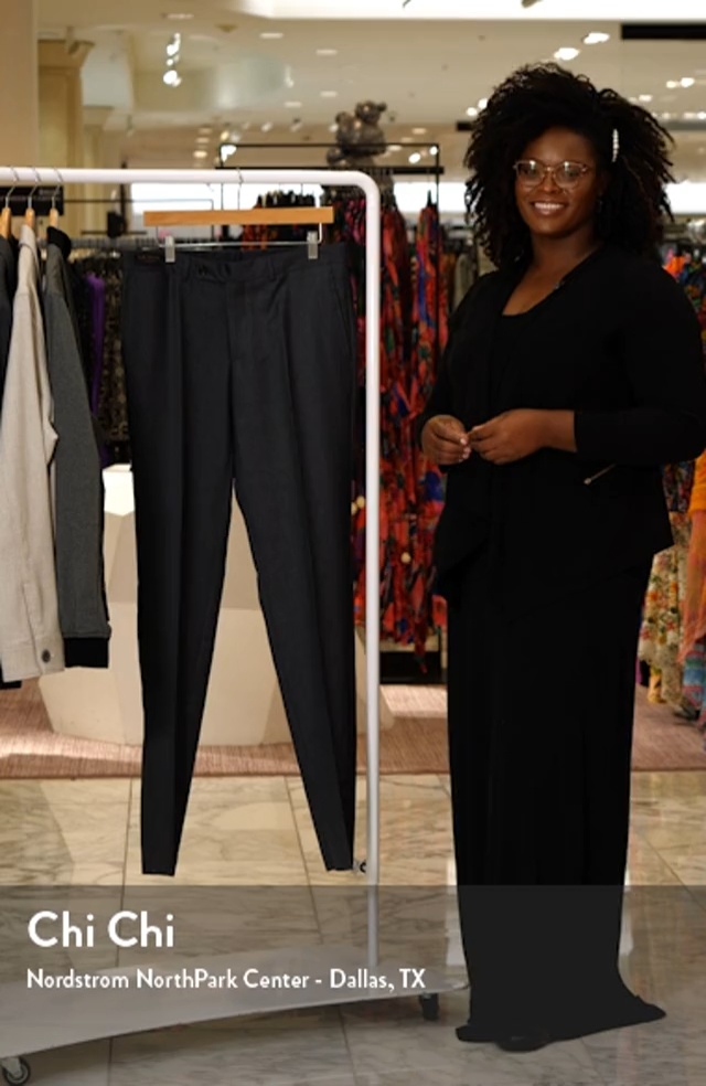 Ted Baker London Jefferson Flat Front Wool Dress Pants | Nordstromrack