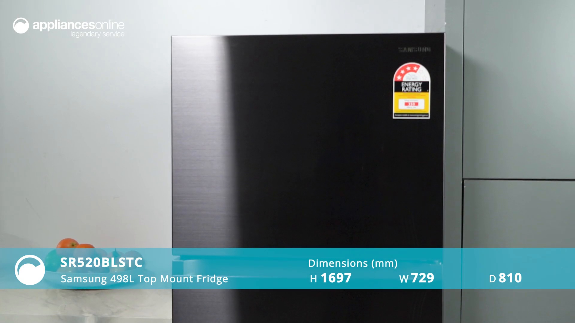 Samsung 525l top on sale mount refrigerator