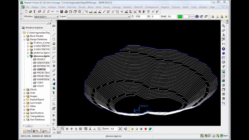 Pit Dsign Maptek - Rapid Pit Design