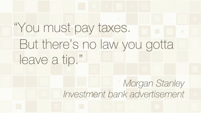 Tax Quote: Morgan Stanley