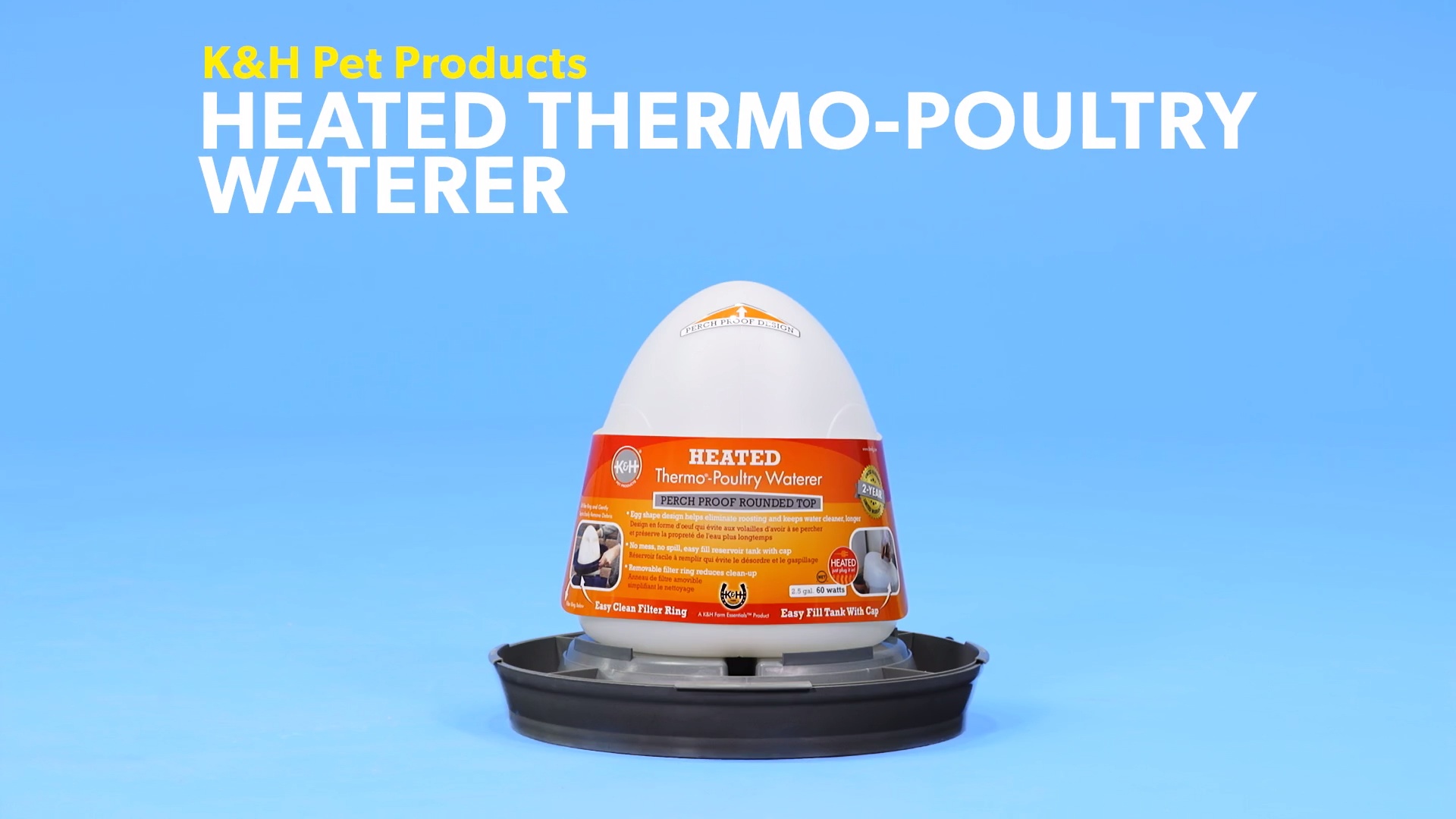 K&h poultry clearance waterer