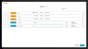 Create a financial statement