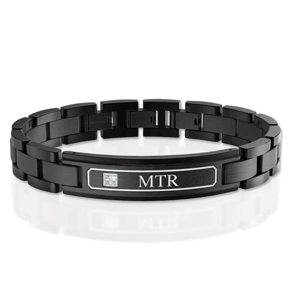 Buy Diamond Men's Bracelets Personalised for You