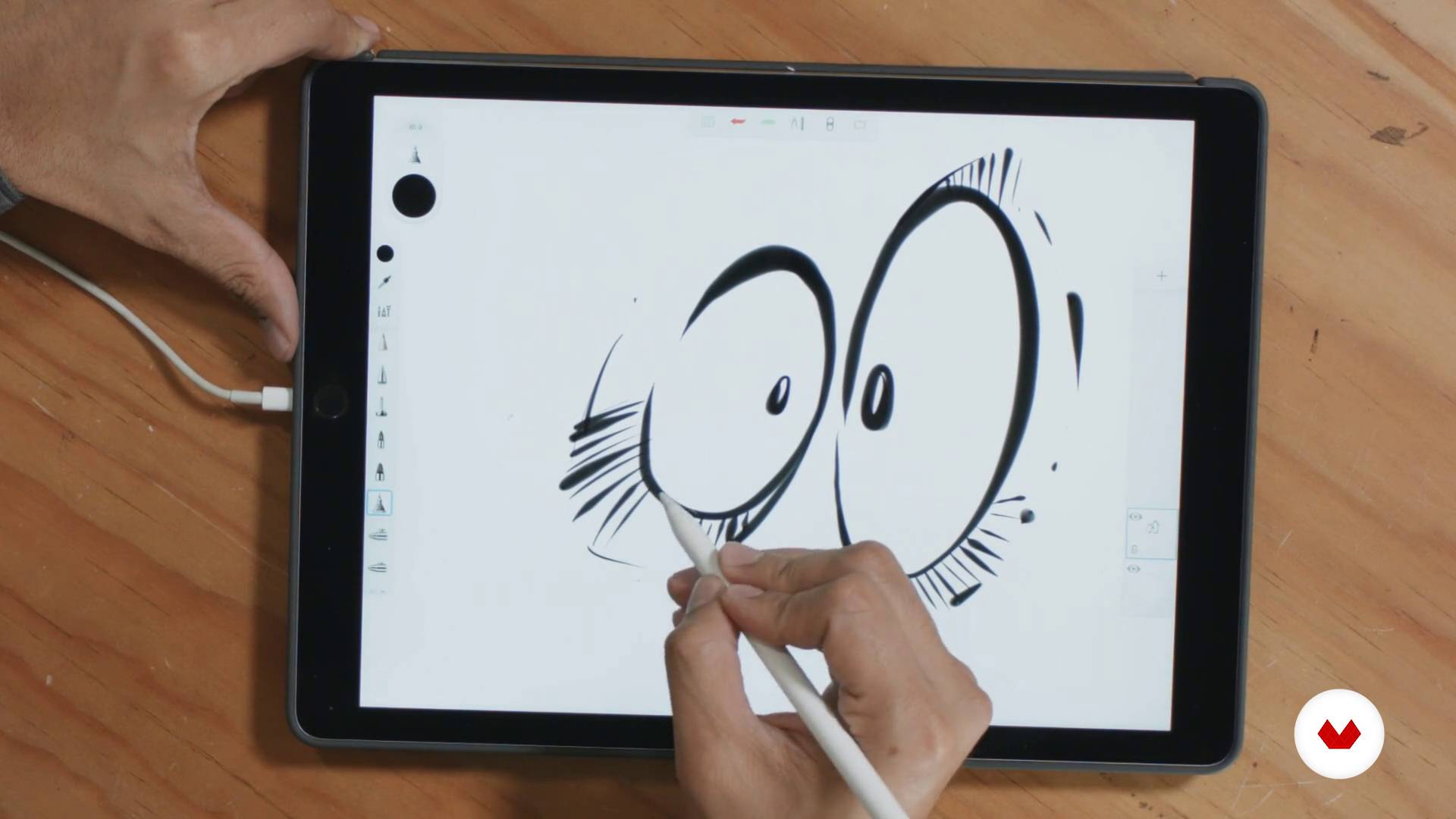 Autodesk SketchBook Ink; Diseña, bocetea, dibuja desde tu iPad con está app.
