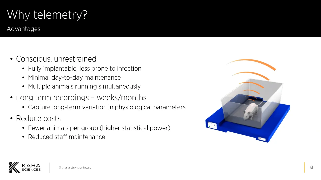 Benefits of Using Telemetry for Small Animal Physiology Research Benefits of Using Telemetry for Small Animal Physiology Research