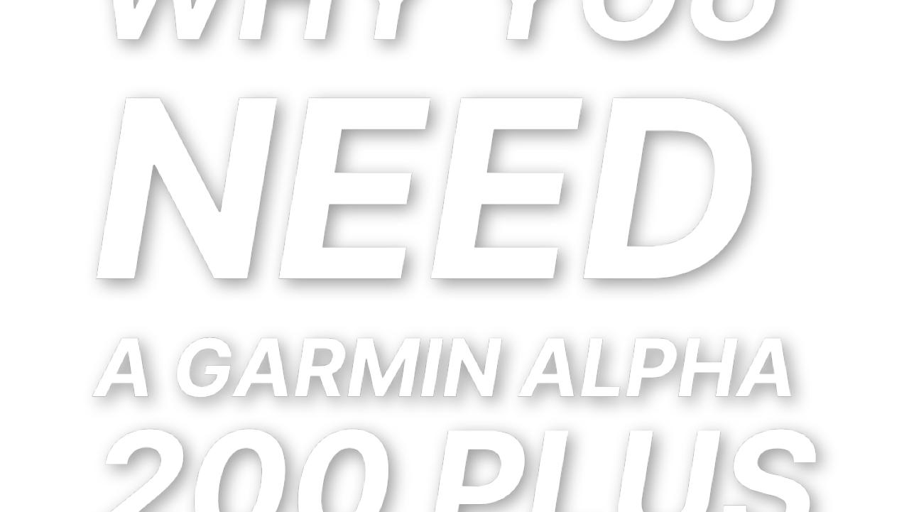 Garmin ALPHA 200 PLUS Handheld Only | Gun Dog Supply