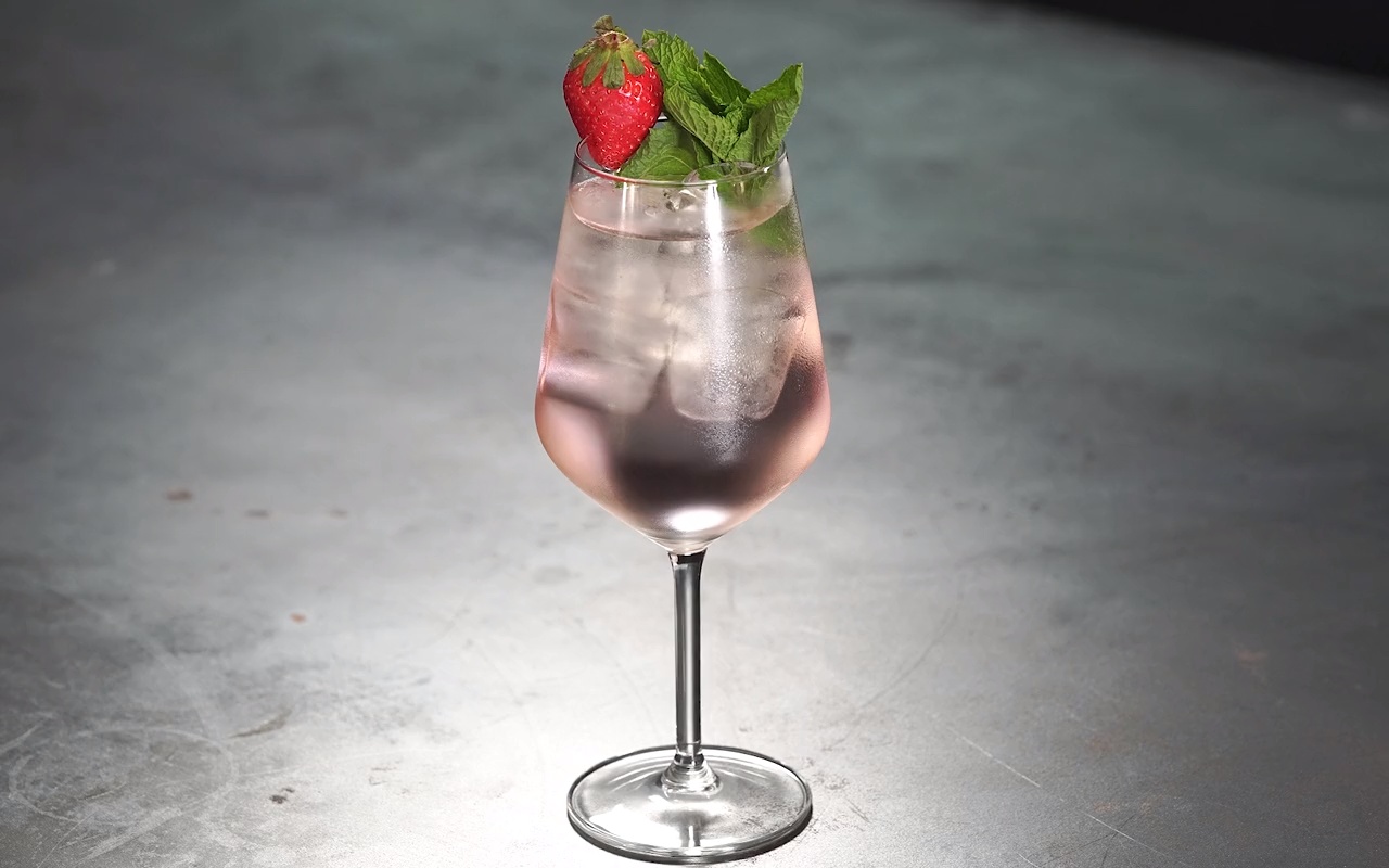 Watch Pink Gin Spritz Recipe Cocktail Club how-to-make-pink-gin-at-home-youtube