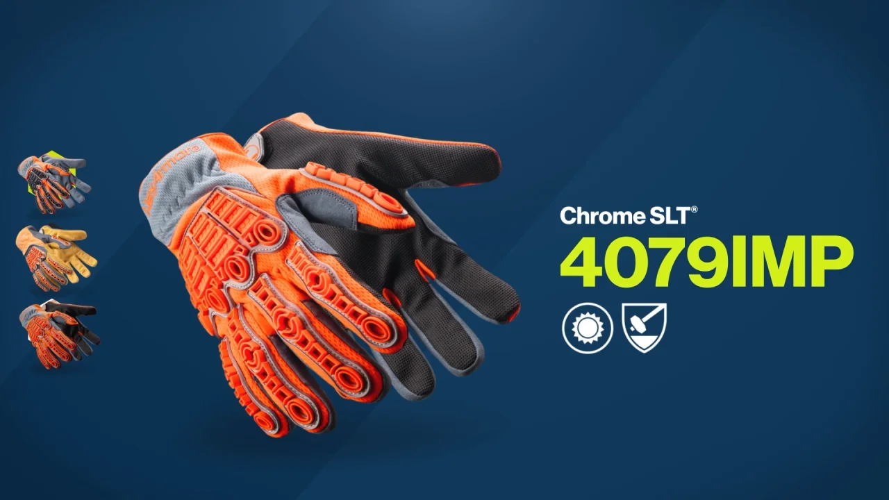 クロムメッシュ Chrome SLT 4079IMP - Level 3 impact glove - HexArmor
