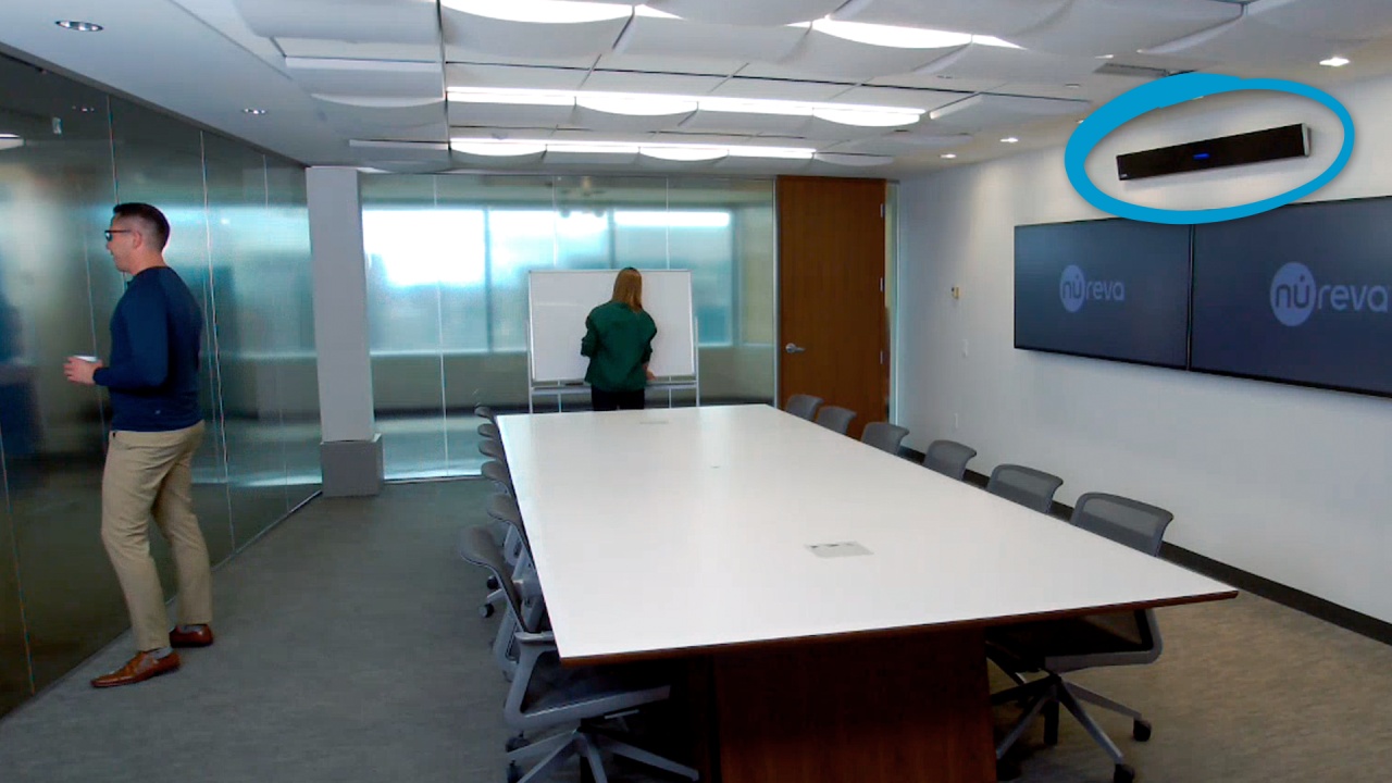 Hear how Nureva audio handles “wall talk”