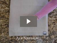 Video for Wool Dish Drying Mat & Linen Sleeve