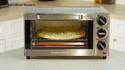 Hamilton beach 4 discount slice toaster oven