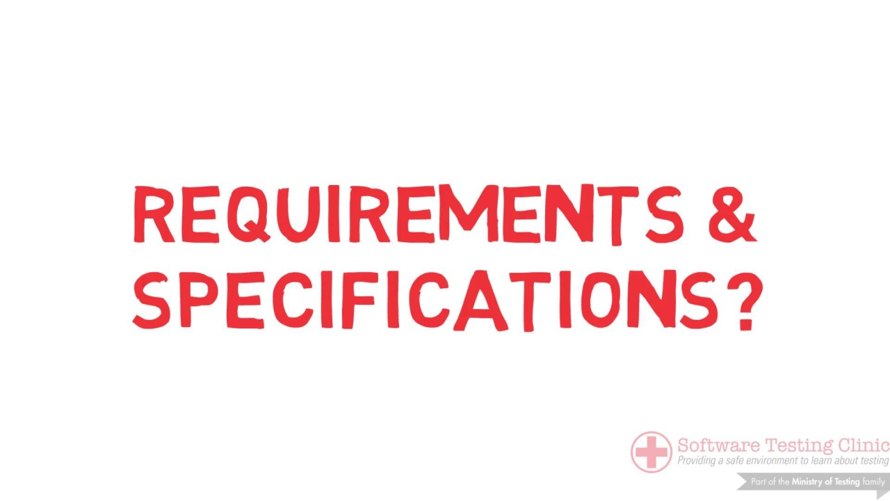 What Are Requirements & Specifications? image