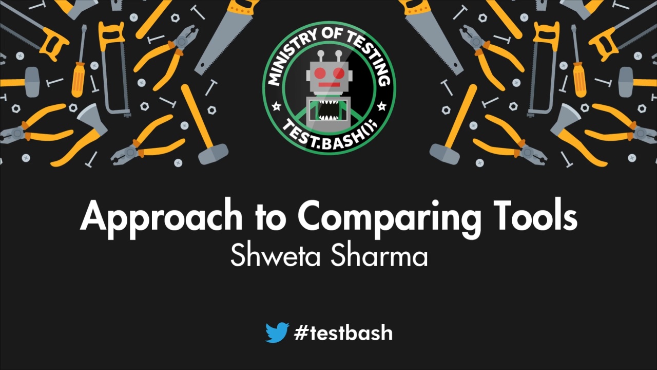 Approach to Comparing Tools with Shweta Sharma image