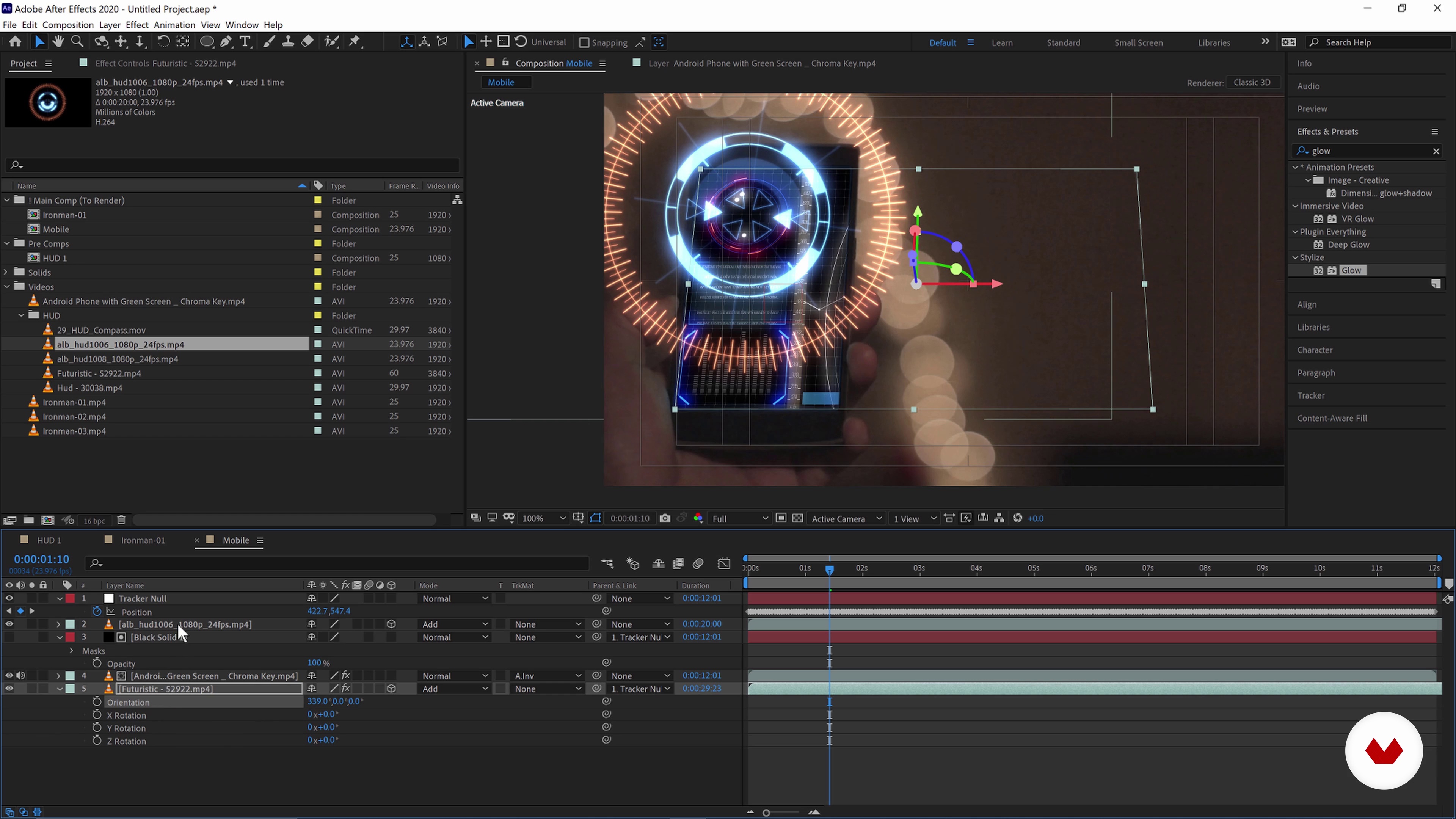after effects motion tracking