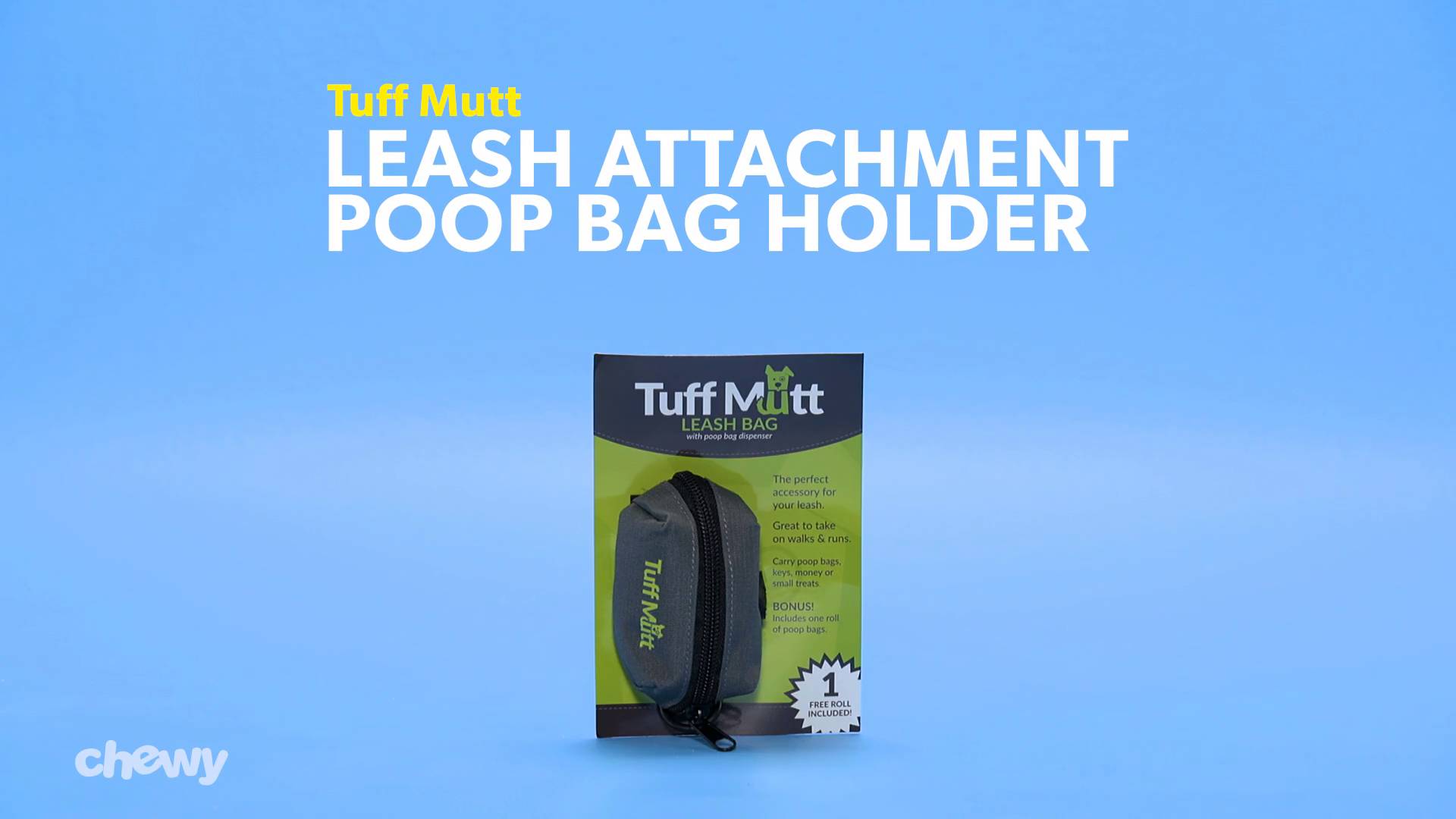 tuff mutt poop bag holder