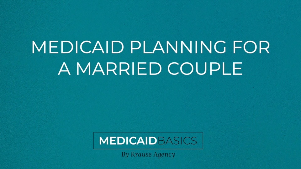 Medicaid Planning for a Married Couple