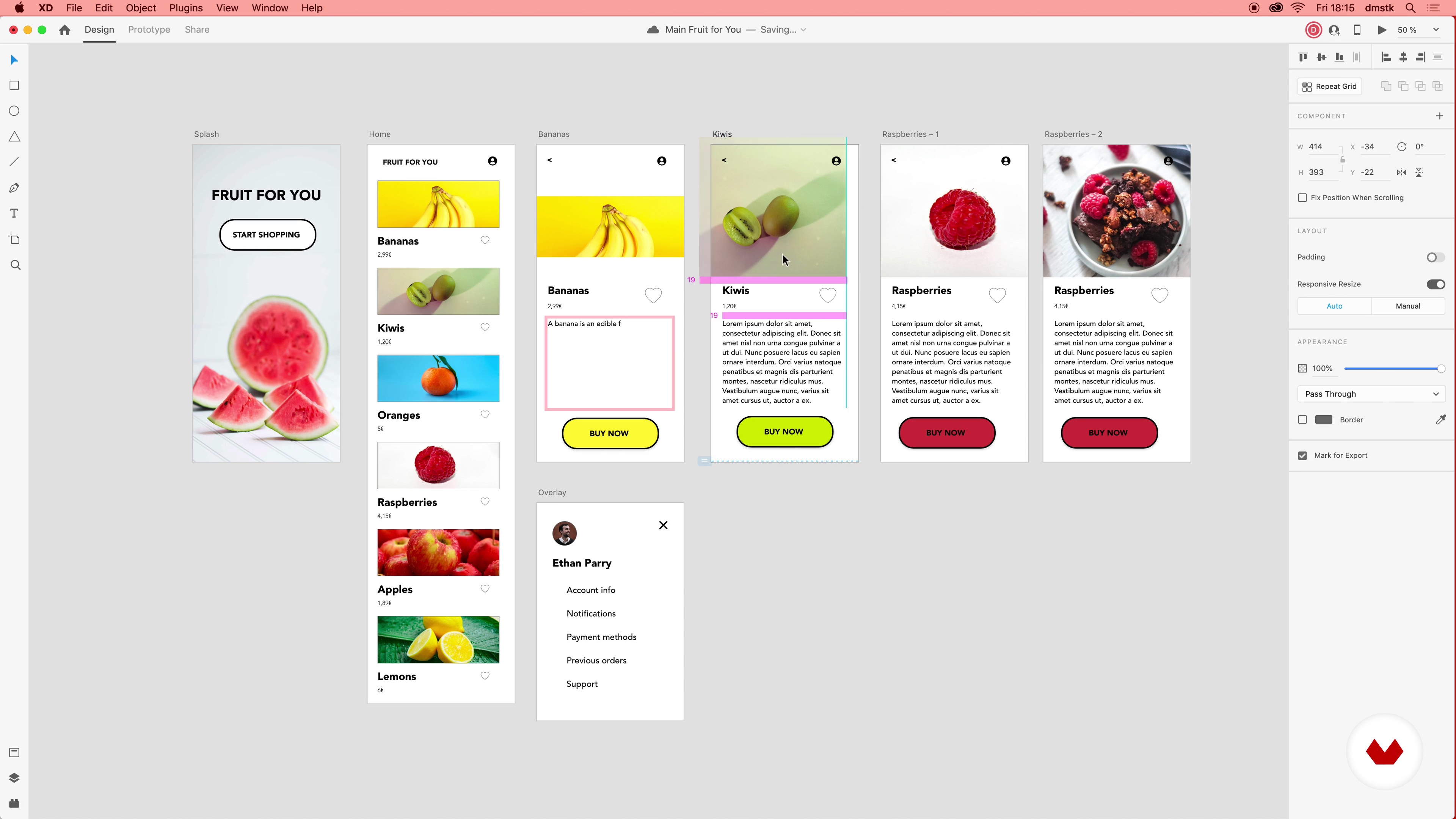 Coediting Beta And Version History Course 4 Sharing And Collaboration In Adobe Xd Ethanparry Domestika