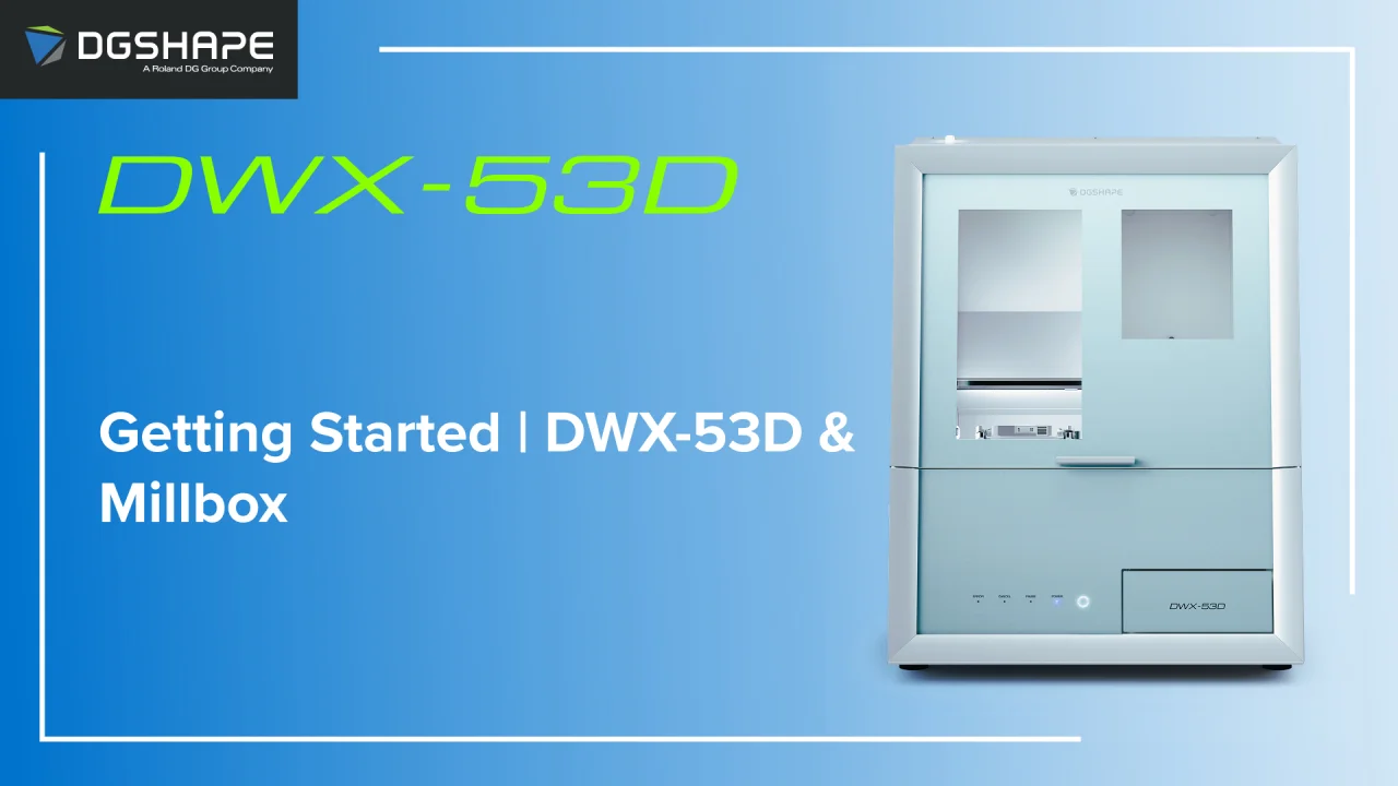 DWX-53D & Millbox-Getting Started - Support - DWX-53D