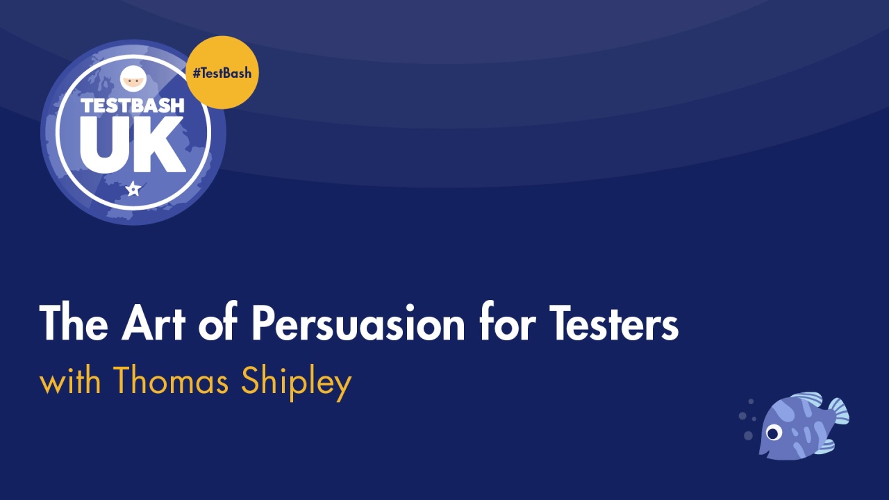 The Art of Persuasion for Testers image