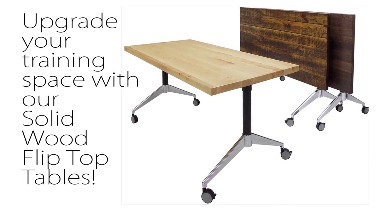 Solid Wood Flip Top Tables