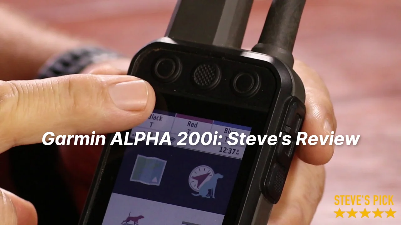 Garmin ALPHA 200i Steve s Review