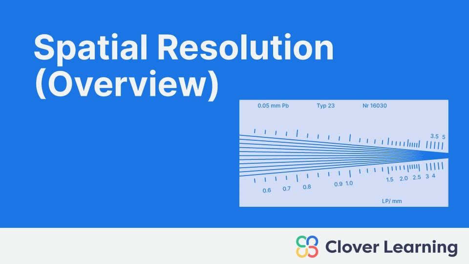 Spatial Resolution (Overview) | Video Lesson | Clover Learning
