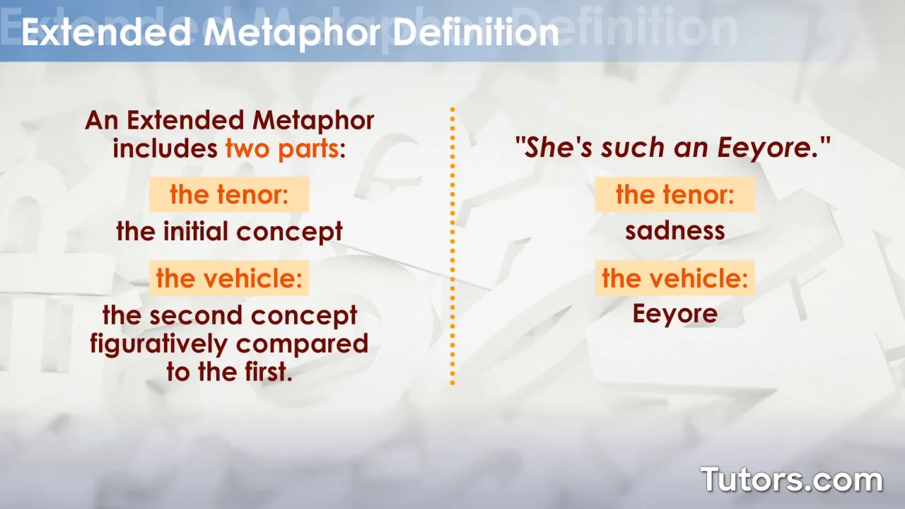 metaphor poem examples