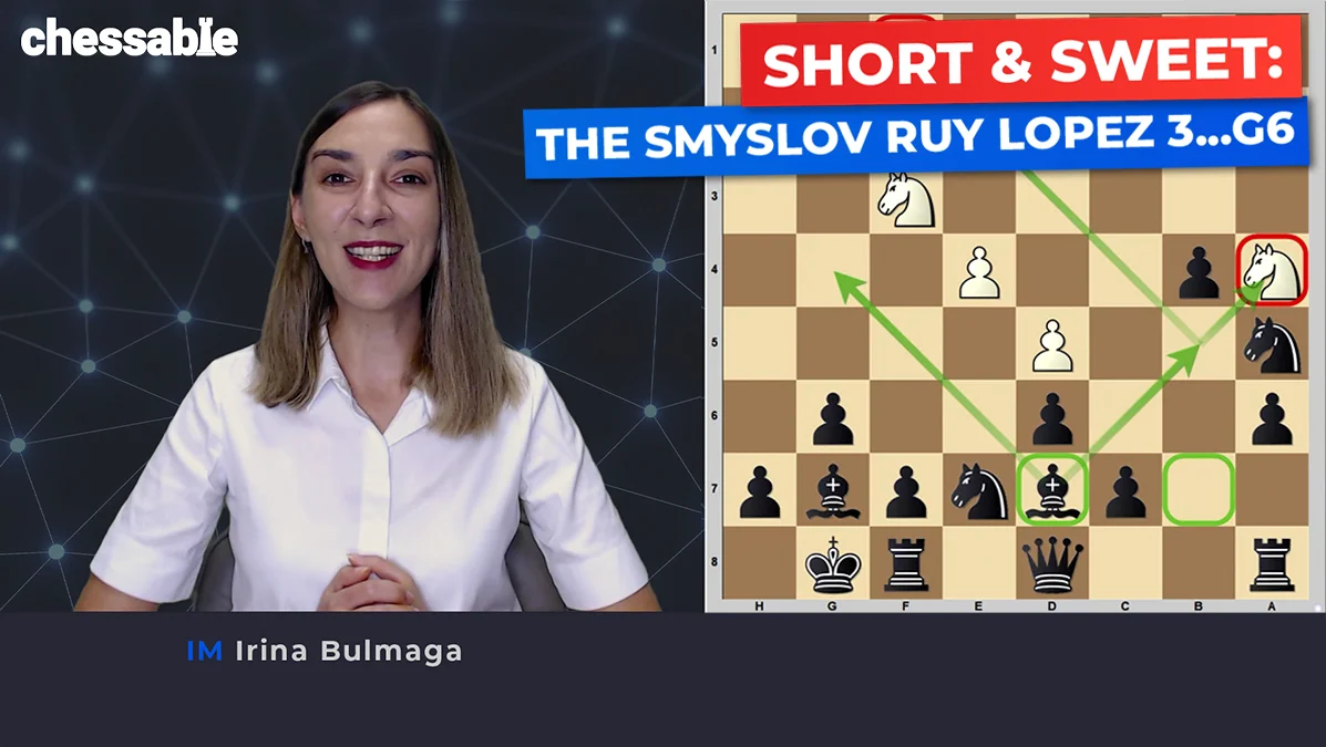 Short & Sweet: 3 g6 Ruy Lopez