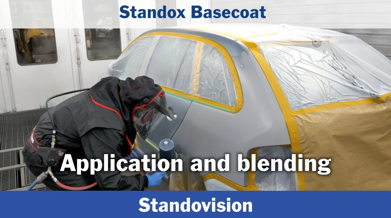 Standox Basecoat: Application and Blending - 