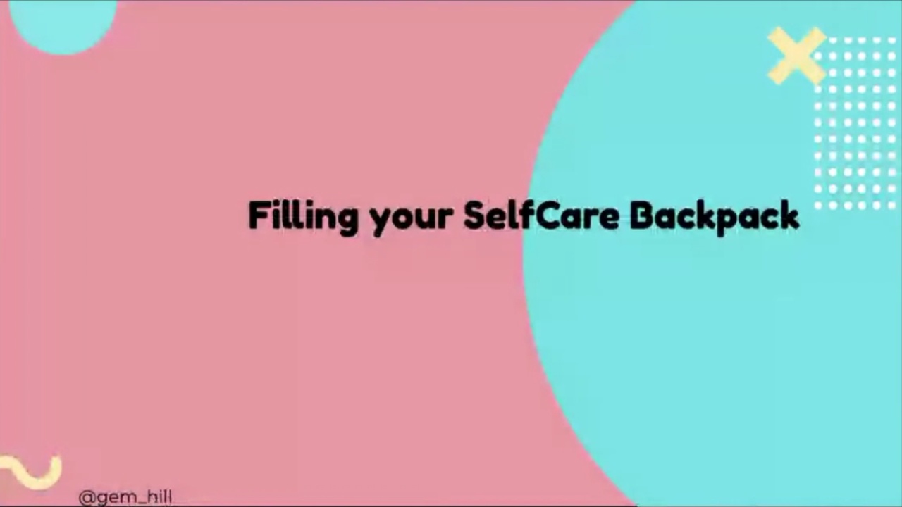 The MoTrix Revolutions: Filling your self care backpack with Gem Hill image