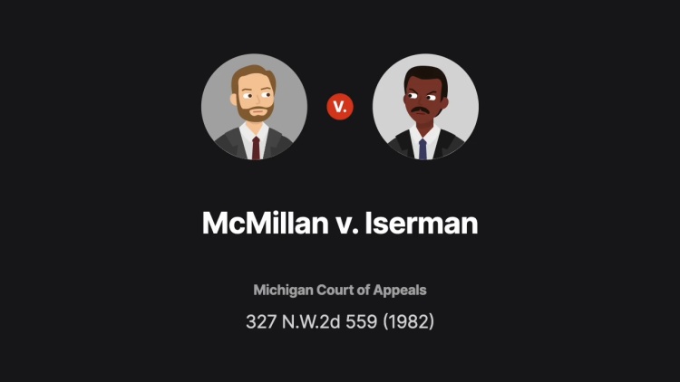 McMillan v. Iserman