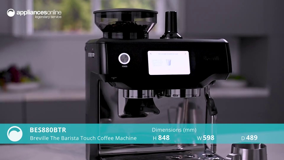 Breville BES880BTR The Barista Touch 