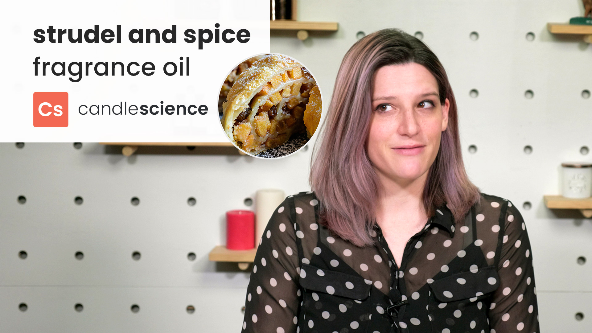 Strudel and Spice Fragrance Oil CandleScience