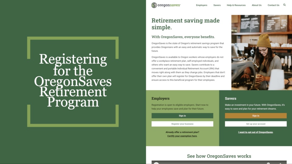 Program Details OregonSaves
