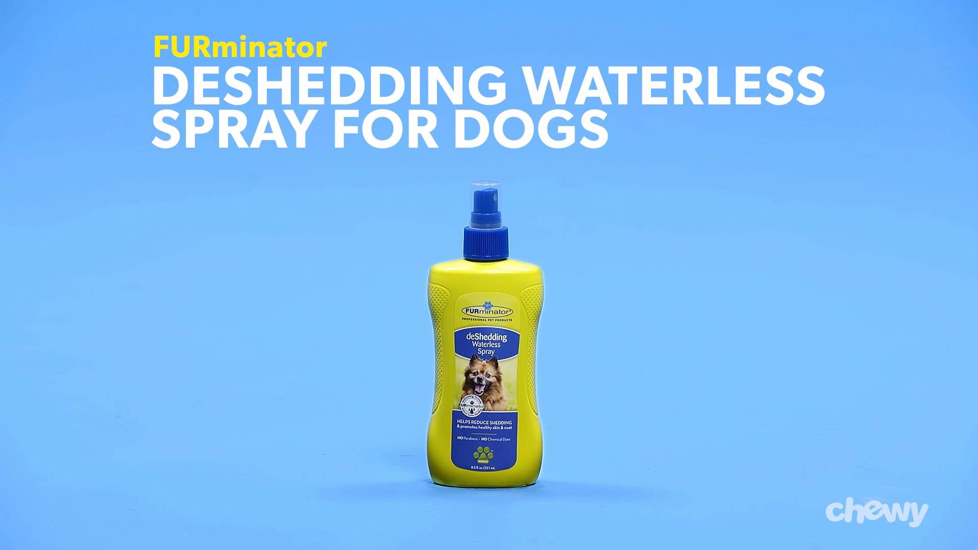 FURMINATOR DeShedding Waterless Spray for Dogs 8.5 fl oz bottle Chewy