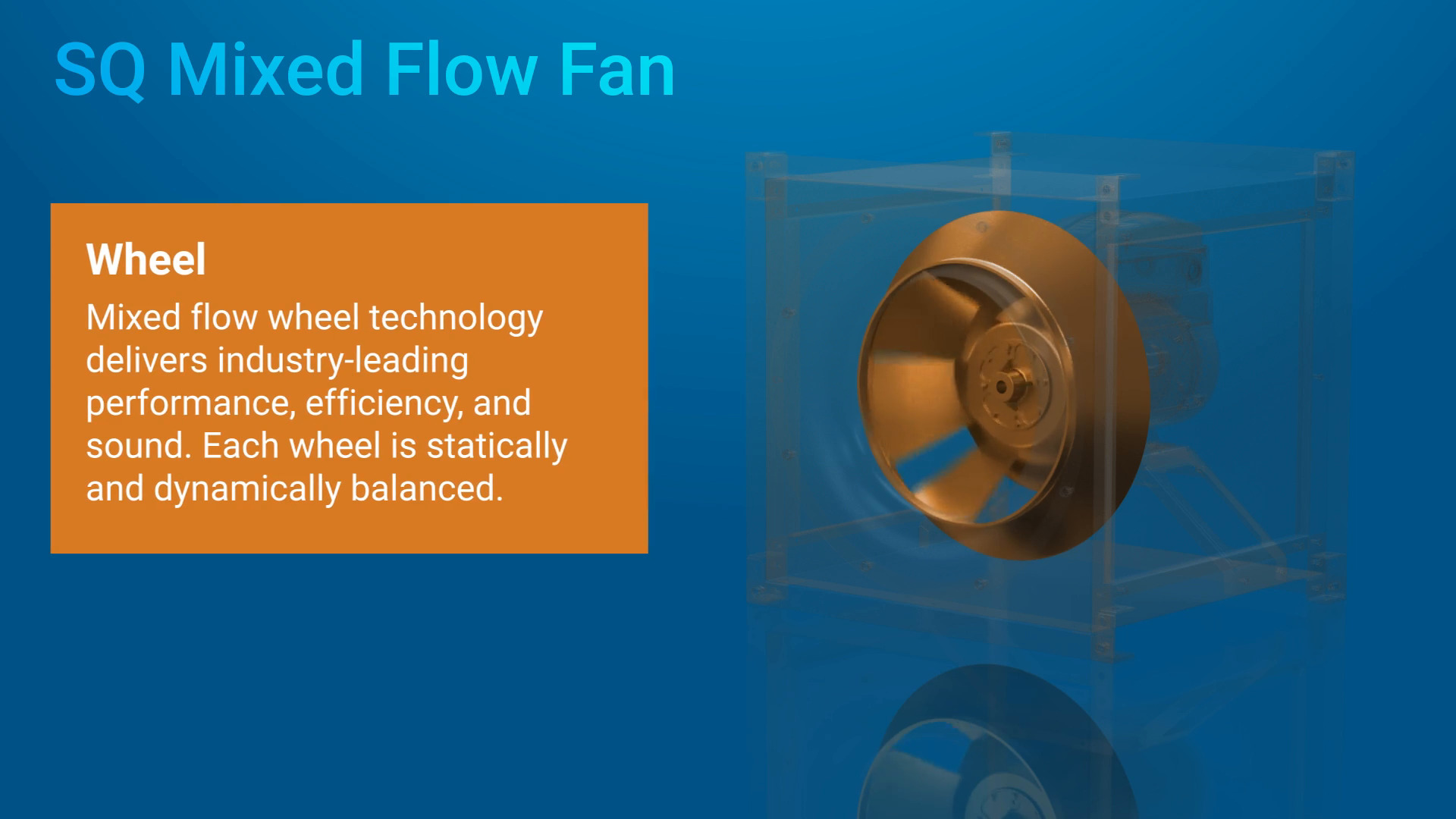 Square Mixed Flow Inline Fan Model SQ | Greenheck