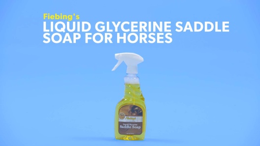 FIEBING'S Liquid Glycerine Saddle Soap for Horses, 16-oz bottle