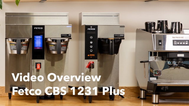 Fetco CBS-1231 Plus 3.0 - 4.0 Liter Coffee Brewer – Dual Voltage