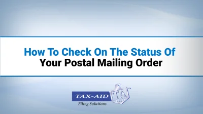 How To Check On The Status Of Your Postal Mailing Order