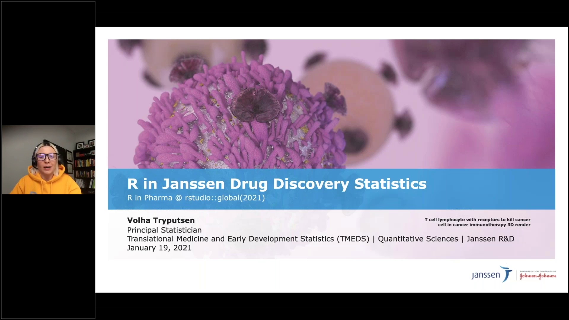 R in Janssen Drug Discovery Statistics RStudio