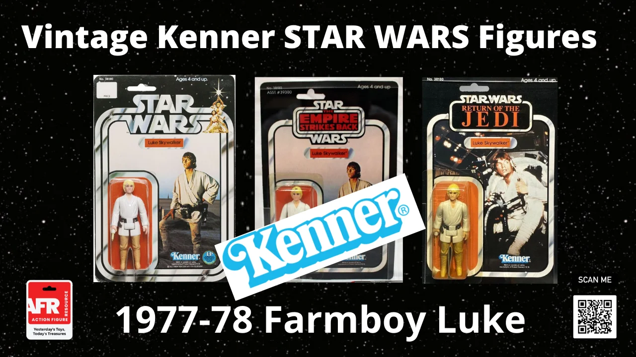 Luke Skywalker Farm Boy Outfit Vintage 1977 Star Wars Action Figure