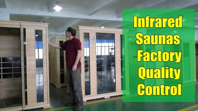 Contrôle de la qualité des saunas infrarouges Sun Stream