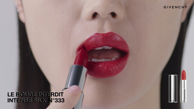 Givenchy Rouge Interdit Vinyl Lipstick w/ Mini Gloss Interdit