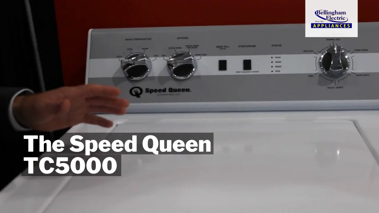 Speed Queen Agitator Washer - 3.2 cu. ft. White TR5